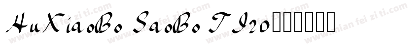 HuXiaoBo SaoBo TI20字体转换